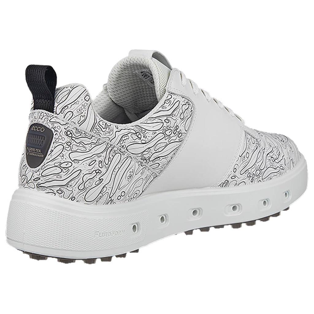 GOLF STREET720 Genuine Leather GORETEX Waterproof Golf Shoes 11172401007 WHITE cm 3E [ECCO] Men's 25.5