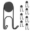 Set of 8 Magnetic Hooks, 304 Stainless Steel, Rust-Resistant, 28kg Vertical Load Capacity, 5kg Horizontal Load Capacity, 32mm Diameter, Corrosion-Resi