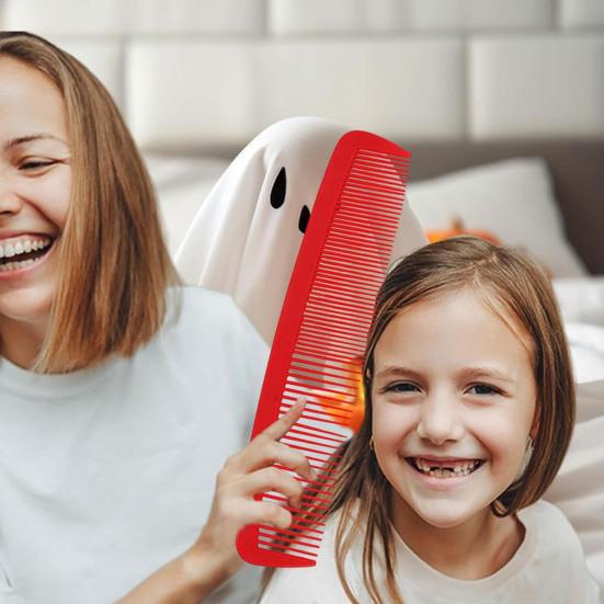 2Pcs Giant Comb Big Comb Prop Funny Huge Comb Jumbo Comb Prank Costume for Women And Men Halloween Party Favors