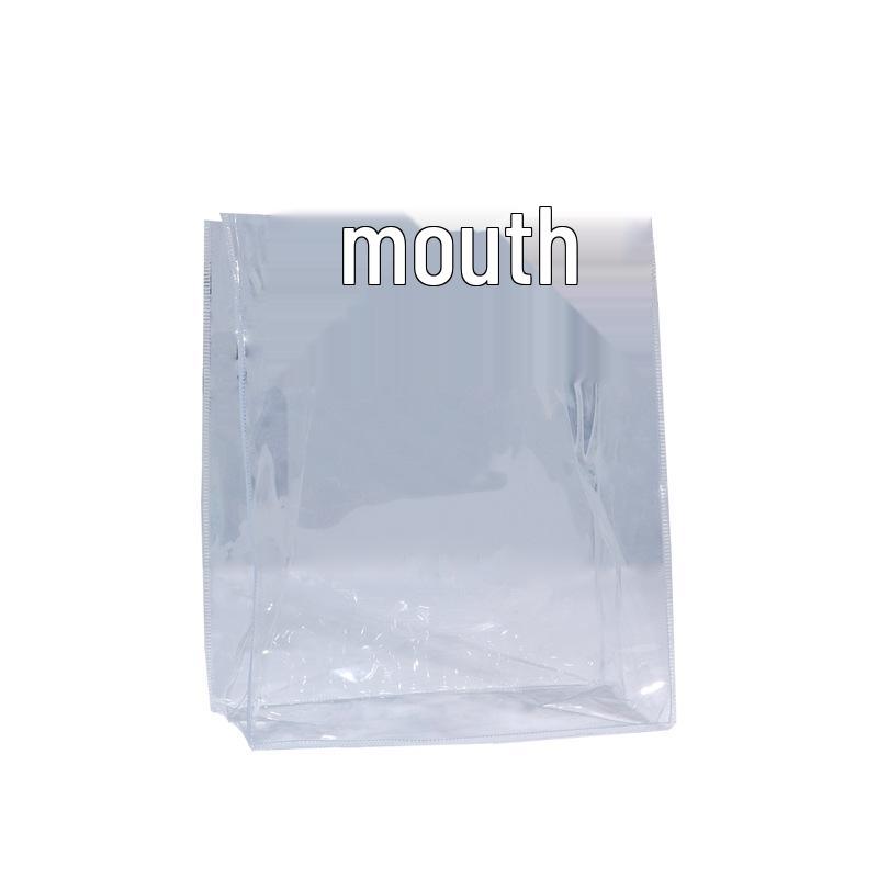 Сумка-шоппер своими руками ко Дню учителя: Прозрачный ПВХ для детского граффити.