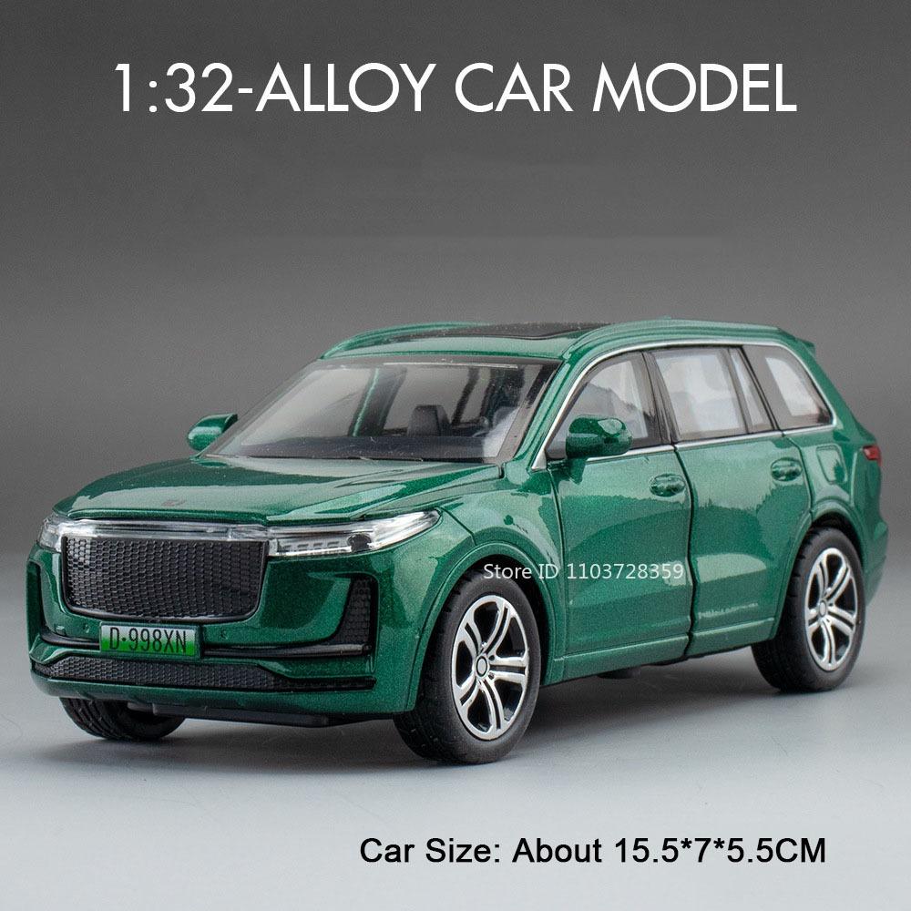 1:32 LEADING IDEAL L9 ONE Miniature Toys Alloy Diecast Models Cars Sound Light Pull Back Doors Opened Vehices Collect Decoration