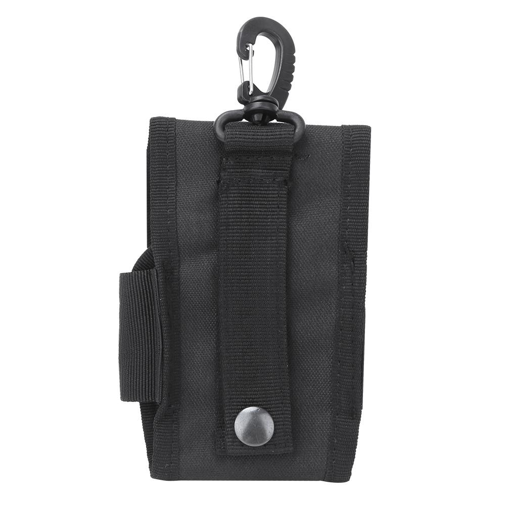 Outdoor Multi Functional Waist Pouch Molle Belt for 4.5inch Mobile Phone Bag with Buckle(Black )