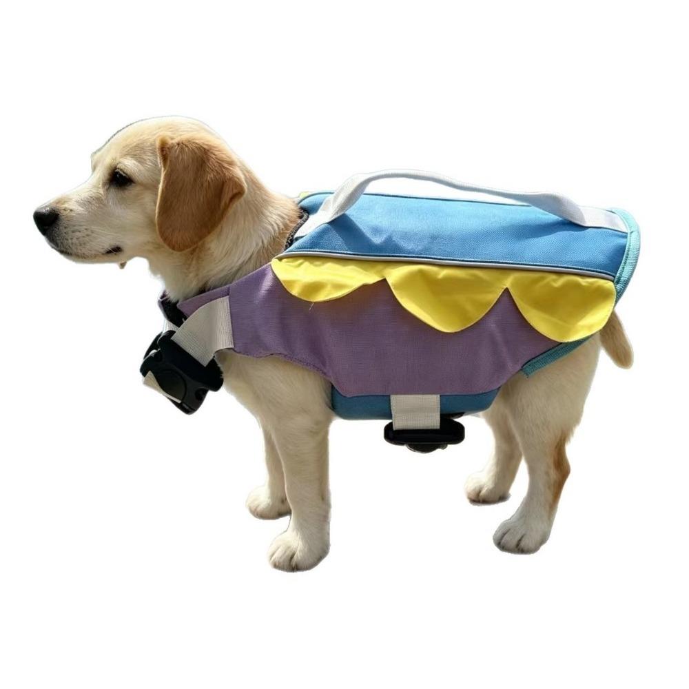 Enhanced Buoyancy Pet Life Vest Breathable Dog Flotation Vest Dog Life Jacket Swimming