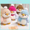 Face Penguin Smiley Plush Toy Cute Stuffed Animal Oceanarium Gift Souvenir