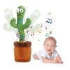 Plush Cactus - Dancing Cactus - 120 Songs - Dances and Sings - Children's Accessory - Green