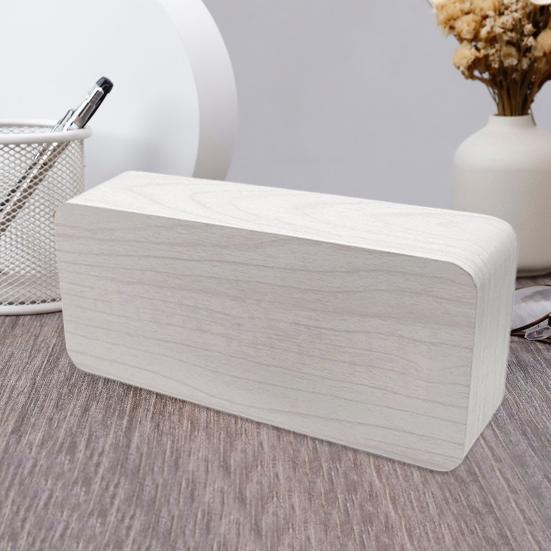 Деревянный будильник Yousheng с большим светодиодным экраном, легко читаемый, затемняемый, цифровой будильник с функцией повтора и дисплеем температуры