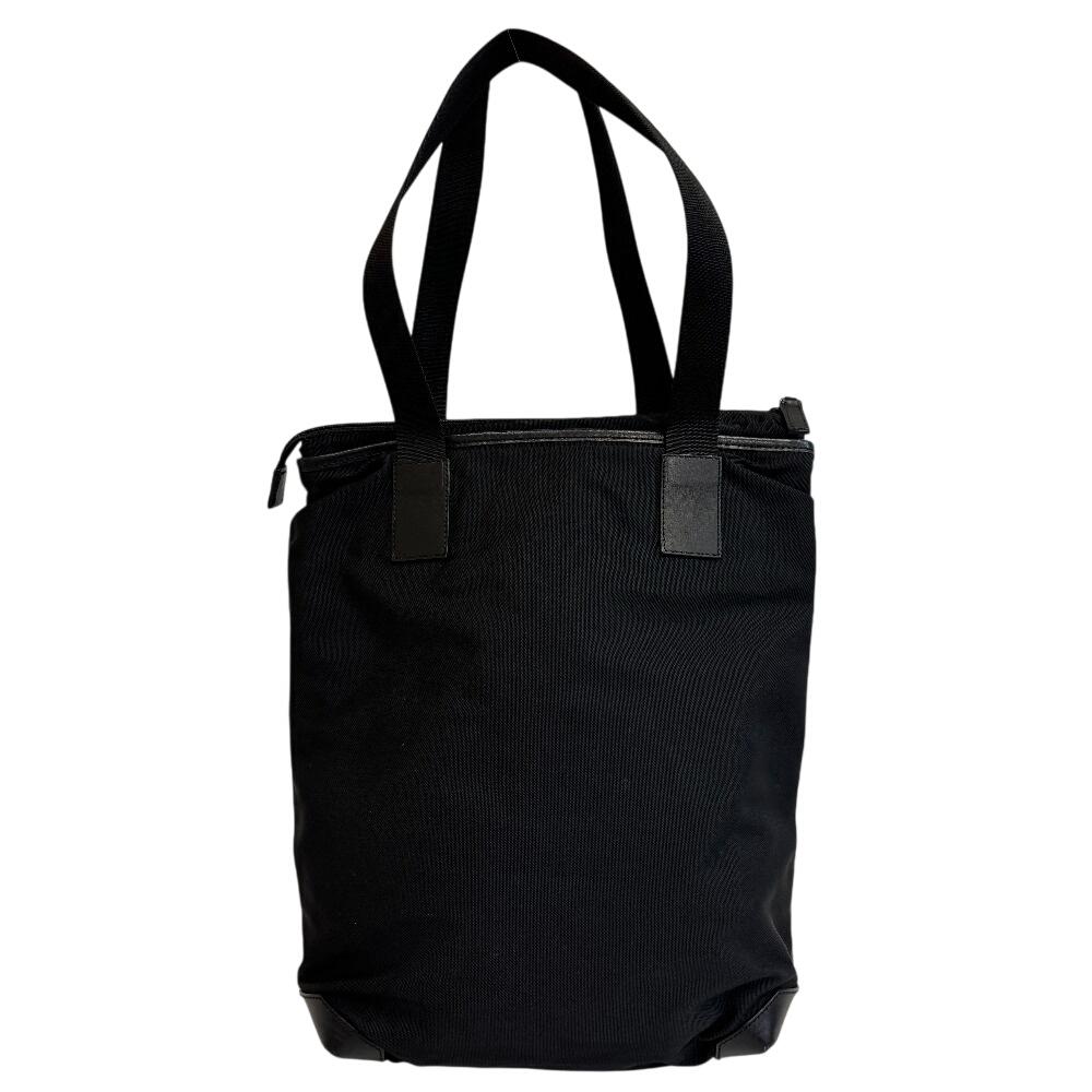 Gucci 373 деловая нейлоновая сумка-тоут черная нейлоновая б/у