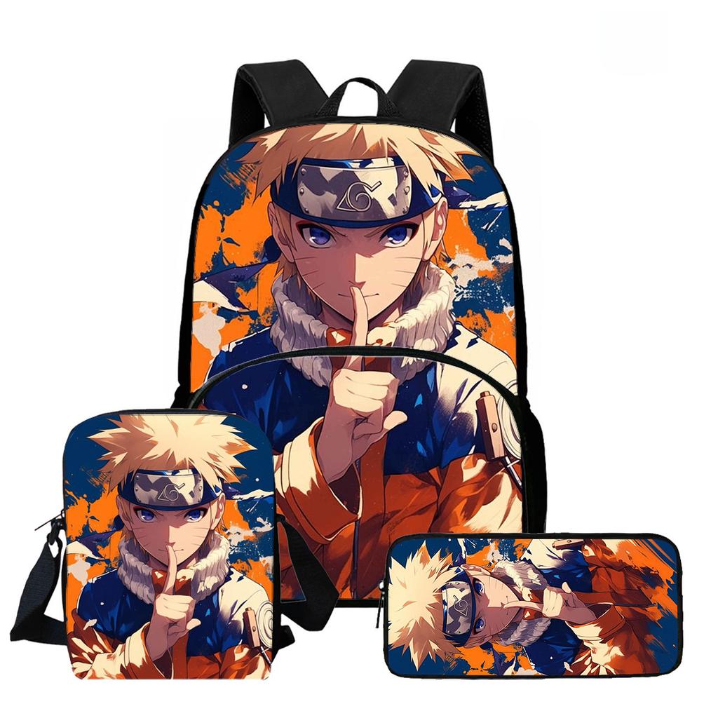 Анимированный ТЕРМО-КОНТЕЙНЕР-ХОЛОДИЛЬНИК NARUTO Милый Легкий Переносной Контейнер для Пикника для Мальчиков и Девочек Возраст 5-10 Детей Ежедневная Сумка для Еды