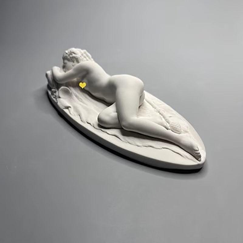 Nordic INS Vintage Roman Nude Sculpture, Aromatherapy Gypsum, Birthday, Graduation Gift, Senior Small Table Decoration