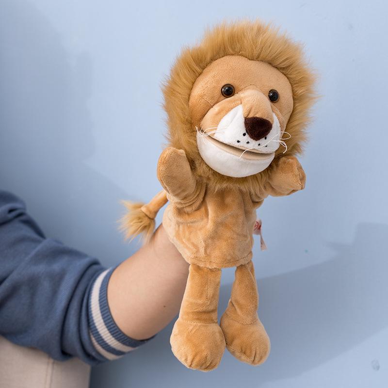 Children's Toys Ventriloquist Children's Plush Toys Animals Open Mouth Hand Puppets Birthday Gifts Girls Parent-child Games Dolls Dolls