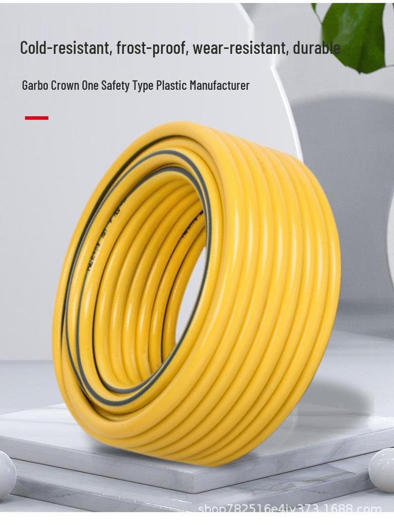 Экологичный трехслойный серый садовый шланг высокого давления для мойки автомобилей