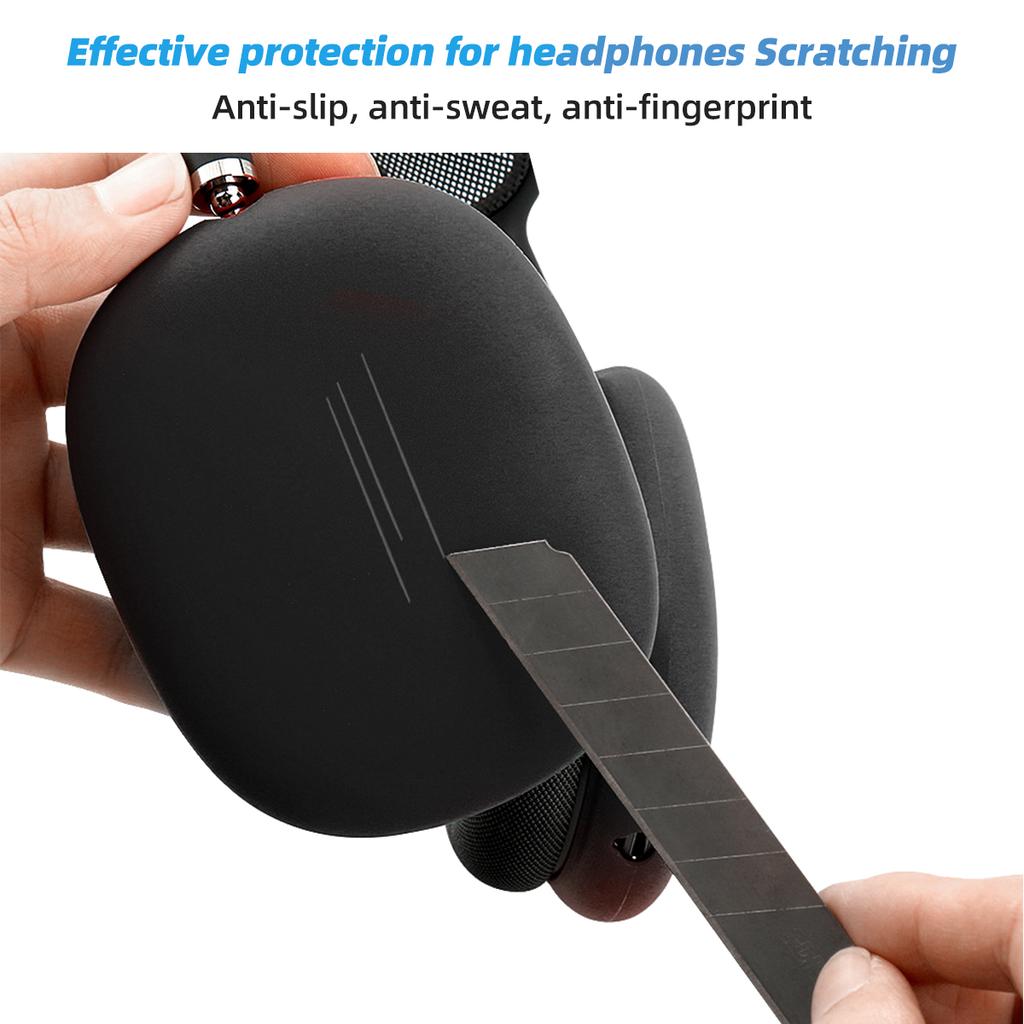 For Soft Anti-Shockproof Headband Cover For AirPods Max Silicone Headphones Protective Case Replacement Cover Earphone Accessories