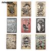 Barber Shop Vintage Tin Sign College Dorm Metal Plate Decoration Plaque Poster Cafe Bar Wall Home Decor 20*30cm