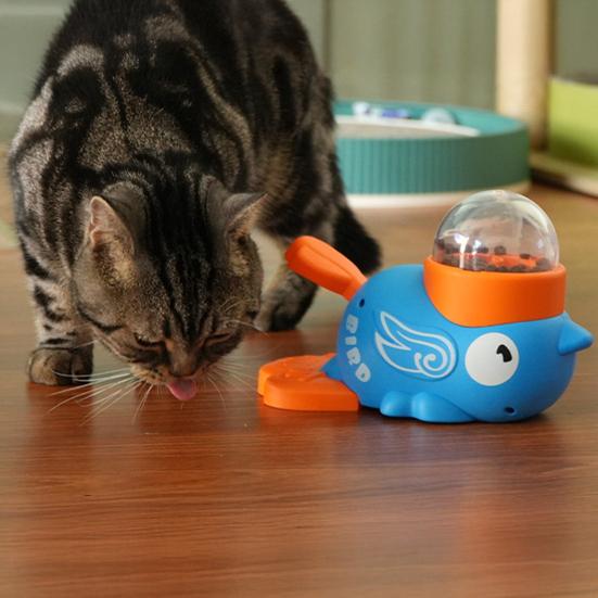 Интерактивный диспенсер для лакомств для собак, забавная миска-пазл для медленного кормления питомцев, дизайн в виде утки, для собак, кошек, здоровый