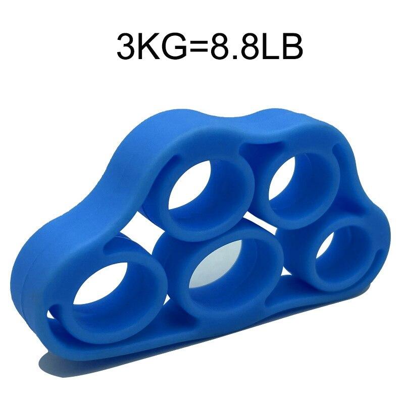 Силиконовый захват для пальцев, тренажер для рук, эспандер, растягиватель для запястий, эластичный расширитель на пять пальцев, силовой тренажер для упражнений