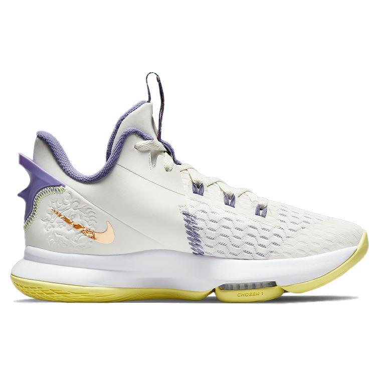 Nike LeBron Witness 5 EP Summit White Metallic Bronze Мужские кроссовки Light-Zitron CQ9381-102