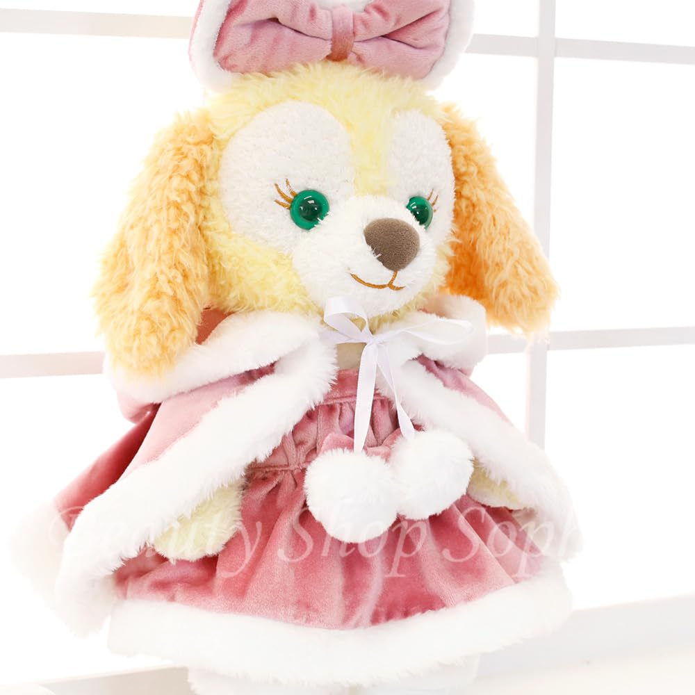 Pink Cape Costume for Cookie Ann Costume Clothes Single Plush Toy Sold Separately [Original Handmade] Clothes for Small Plush Toys Christmas Santa