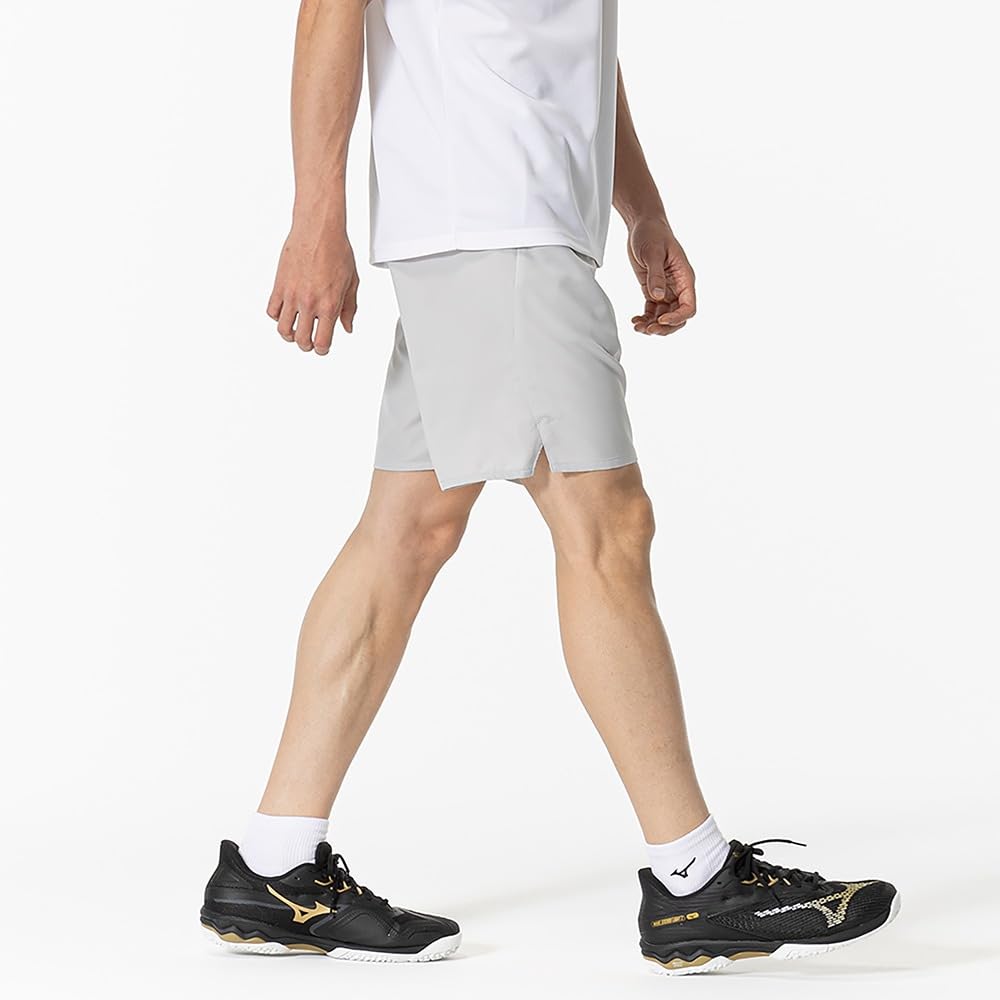 Теннис Бадминтон Игра официально признана Японской бадминтонной унисекс 62JBB023 Vapor Silver 150 [Mizuno] Штаны, шорты, Ассоциация,