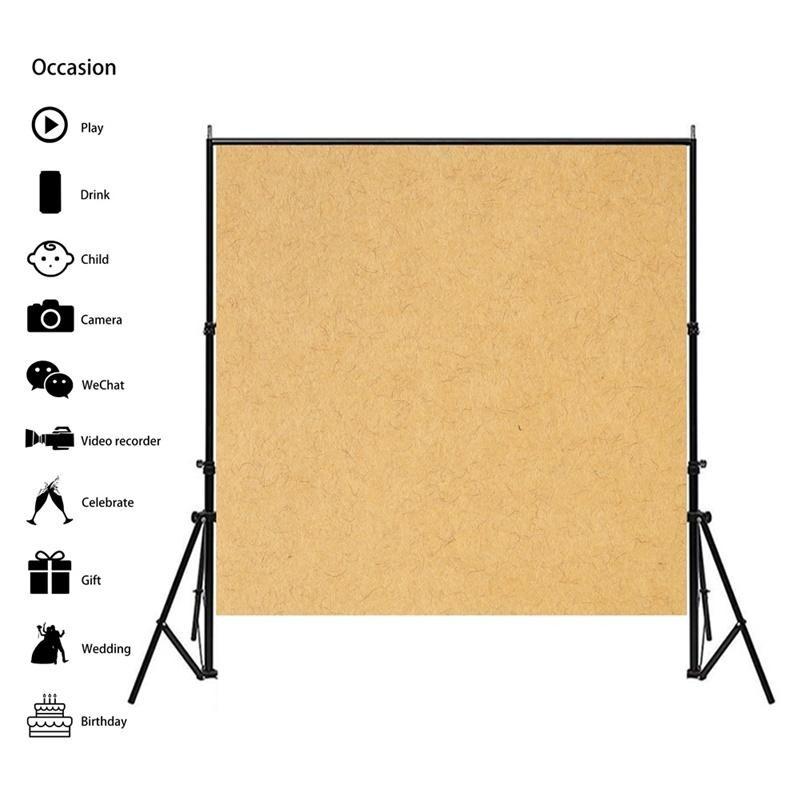 Vintage Texture Background Cloth Wall Wood Floor Backdrop for Photo Booth,Party Event,Indoor/Outdoor Celebrations