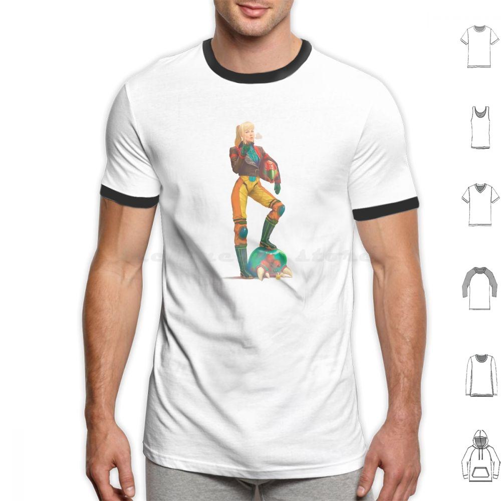 Metroid T Shirt Men Women Kids Samus Metroid Game Videogame Retro Tough Chick Samus Aran Women Strong Dread Space Pirate