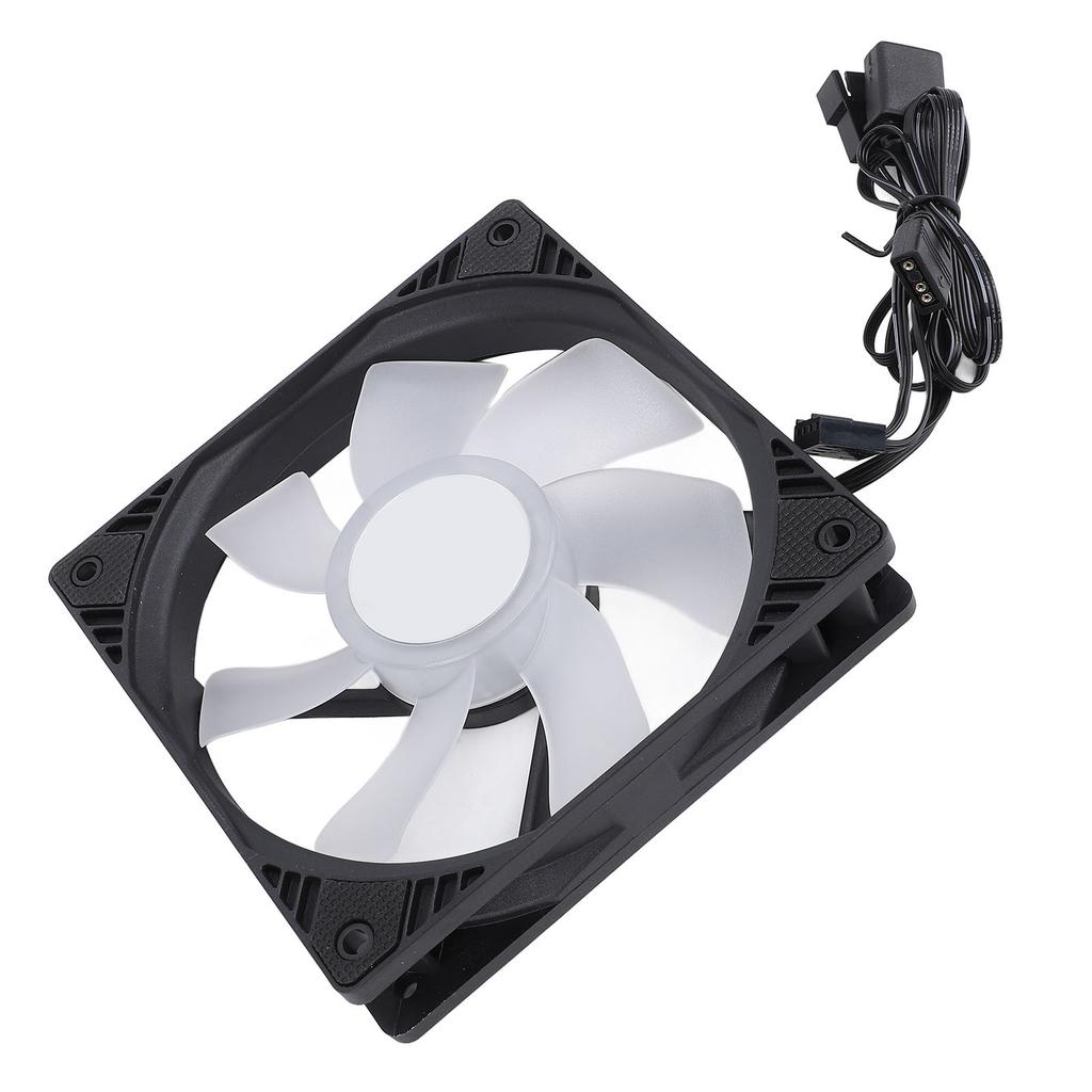 PC Case Fan Reverse Blade 120mm 4PIN PWM 5V ARGB MFDB Hydraulic Bearing 1500RPM Low Noise Computer
