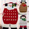 Рождественская атмосфера Календарь обратного отсчета Старик Украшения Настенный Снеговик Олень