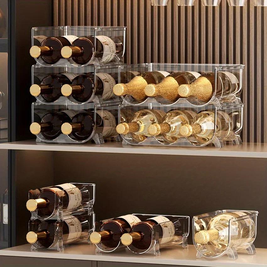 1pc-Mug Storage Rack, Wine Rack, Stackable Rack, Foldable Umbrella Storage Rack, Transparent Desktop Creative Cup Rack