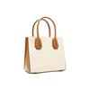 Michael Kors Mk Mercer Classic Винтажная Цветочная Гармошка Сумка Через Плечо Женская Сумка Через Плечо Ванильный 35S1GM9M2B-150