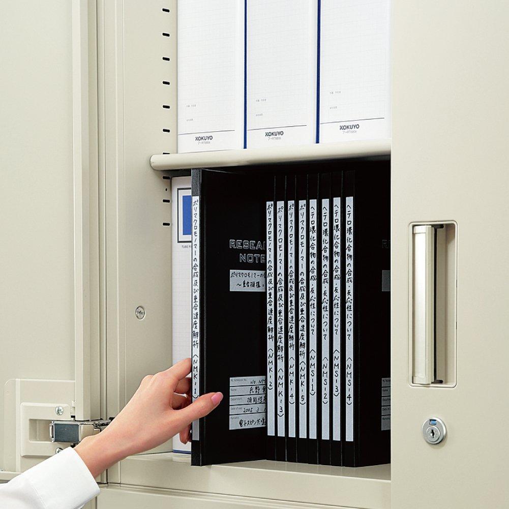 KOKUYO Notebook for Research Records, Research Lab Note, Hard Cover, A4, 80 Sheets, No-LB208HS