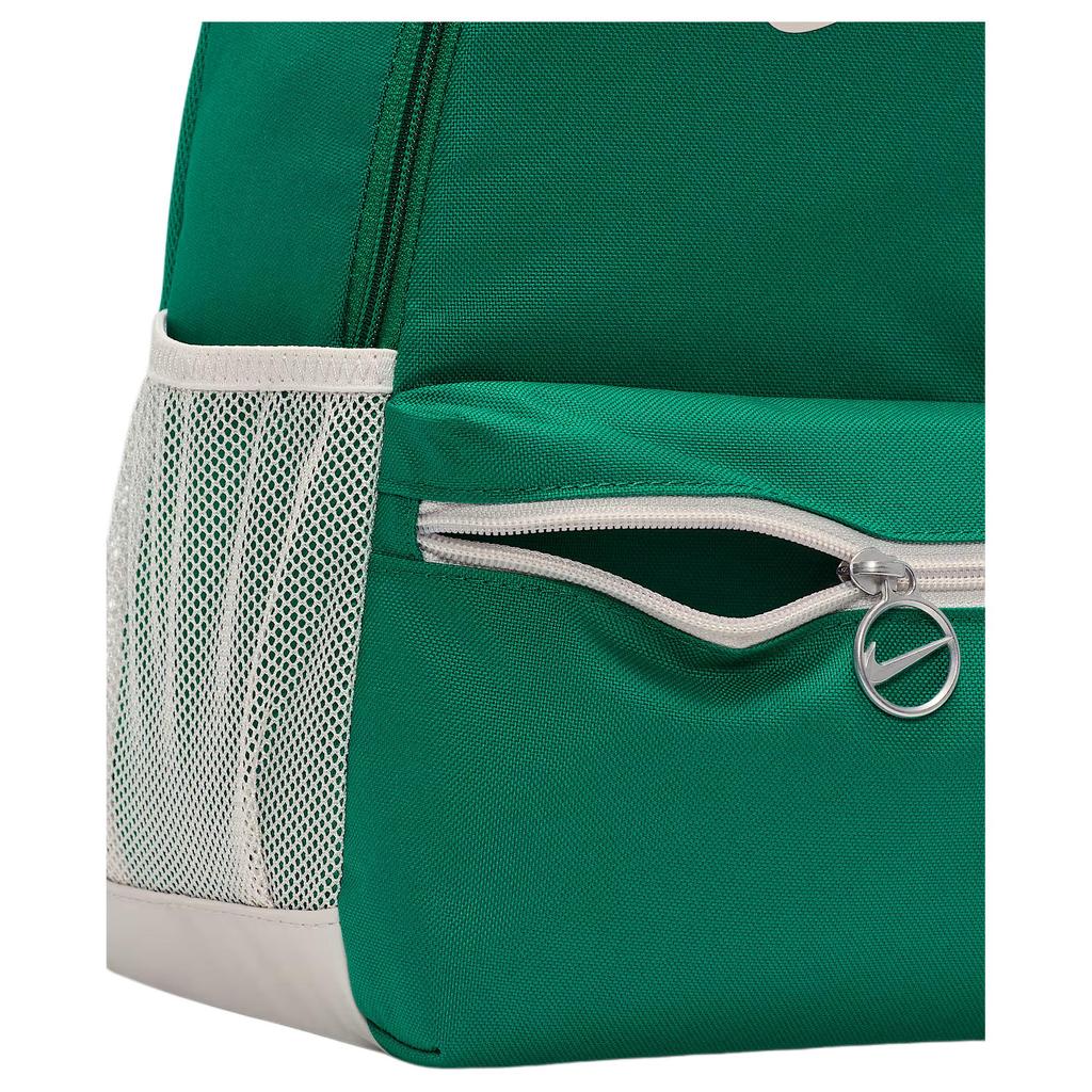 Nike Рюкзак детский полиэстеровый Brasilia Зеленый повседневный FZ7222-365