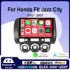 Android 14 Для Honda Fit Jazz City 2003 2004 2005 2006 2007 Carplay Auto Автомагнитола Мультимедийный Видеоплеер Навигация GPS 4G DSP