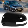 Крышка зеркала заднего вида, высокопрочная глянцевая черная крышка зеркала двери, замена крышки для Outlander