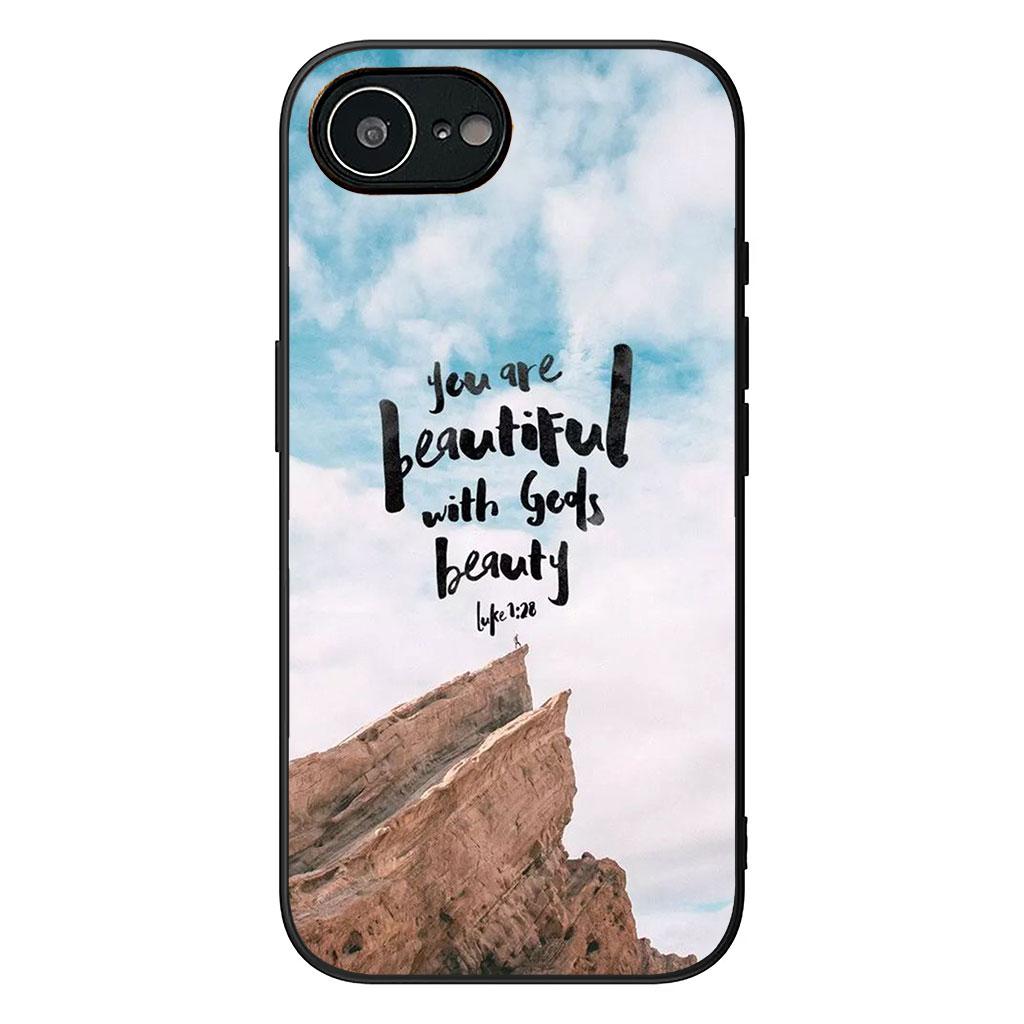 Jesus God Bible Verse Christian Phone Cover for Apple iPhone 16 15 14 Plus 13 12 Mini 17 Pro Max + ProMax 16E Air Case