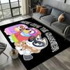 3D Print B-Blueys Family Cartoon Dog Carpet Rug for Living Room Bedroom Home Sofa Decoration,Kid Play Non-slip Floor Mat