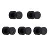 5pc/Set All Copper Hook Bathroom Door Back Coat Hook Single Hook Black/Brushed Gold Wall Coat Hat Towel Hook Bathroom Hardware