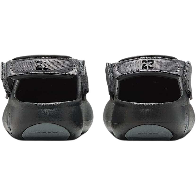 Jordan Hydrip Slip Resistant Abrasion Resistant Low top Children's Sandals Black HF5981-001