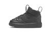 Кроссовки-ботинки Court Borough Mid 2 High top для малышей Черные BQ5445-001