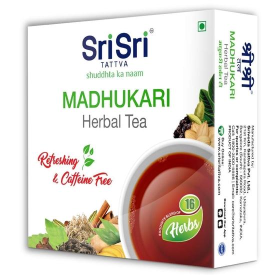 Sri Sri Tattva Травяной чай Мадхукари, 100 г