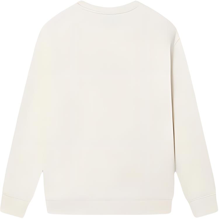 Fila Оригинальный свитшот флисовый свободного кроя Унисекс свитшот Паровой белый F51M449204F-IV