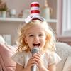 1/2 шт. Доктор. Suess Hat Cat Headband Red White Striped Hat Dr. Костюмы Suess Book Персонаж Школьная вечеринка на Хэллоуин Косплей Аксессуары