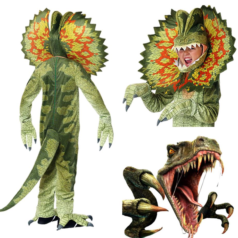 Детский костюм динозавра-тираннозавра на Хэллоуин, детский забавный комбинезон для косплея, нарядное платье для дня рождения для девочек и мальчиков