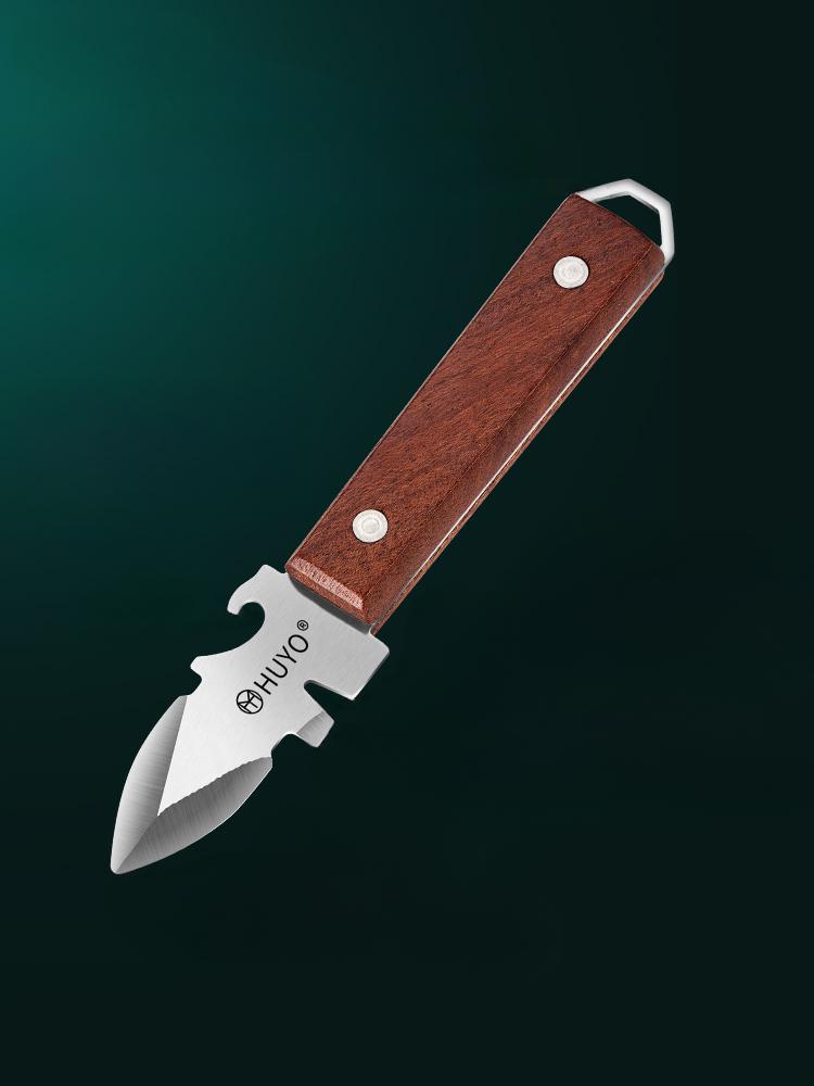 Утолщенный нож из нержавеющей стали для устриц, простой бытовой нож для гребешков, открывалка для устриц, коммерческий многофункциональный инструмент для вскрытия раковин