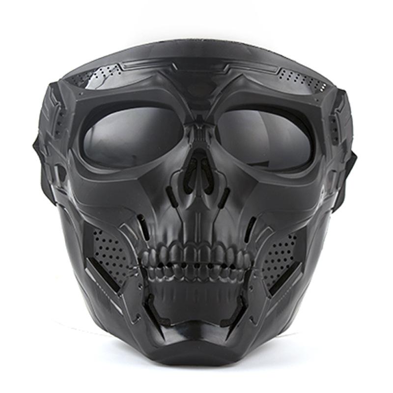 Vintage Face Mask Goggles Unisex Personalized Horror Halloween Skull Motorcycle Retro Goggles