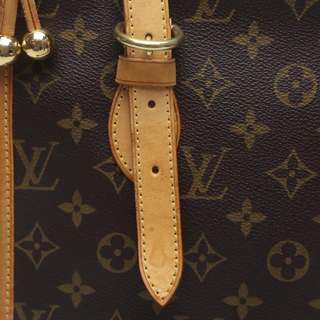 LOUIS VUITTON Popincourt Haut Tote Bag Monogram canvas Brown Women M40007 Used