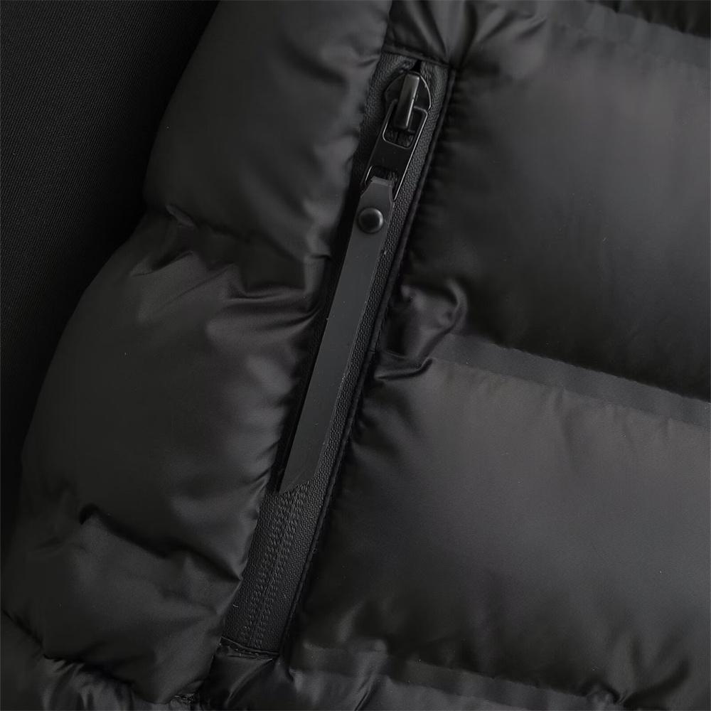 2024 Осень и Зима Новая Женская Одежда Европейский и Американский Стиль Модная Универсальная Сращивающаяся Короткая Хлопковая Куртка