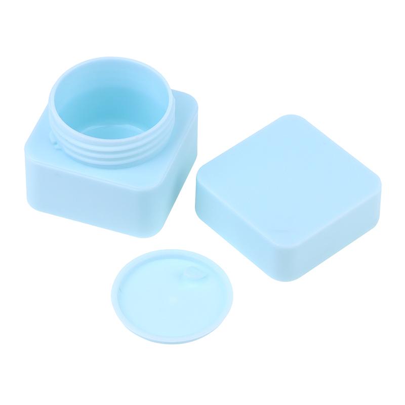 5G-50G пустые пластиковые квадратные контейнеры для косметики для дизайна ногтей баночка маленькая банка для образцов крема гель для ногтей пудра коробка лосьон для макияжа инструмент