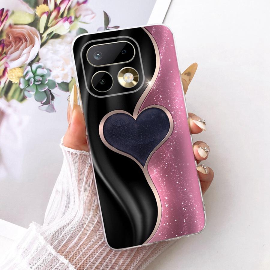 Чехол для Realme 16 Pro Цветок Бабочка Расписная Крышка Мягкий Силиконовый Корпус Для Realme16 16Pro 16 Pro+ Плюс Чехол для Телефона