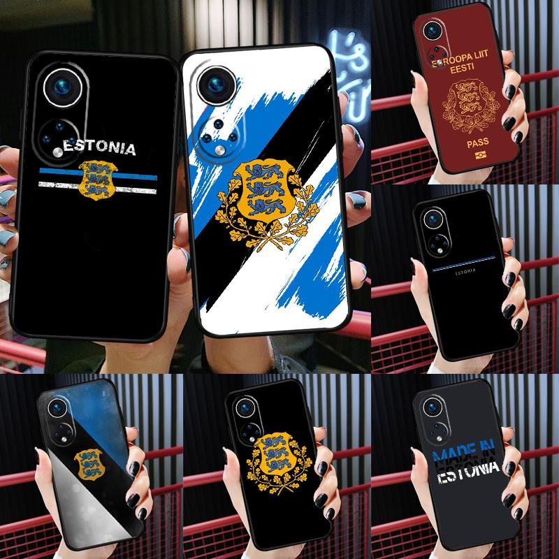 Чехол-эмблема с гербом Эстонии для Honor Magic 7 Pro 6 5 50 70 90 200 Lite X9b X9a X8a X8b X7a X6a X8 X9 X9c