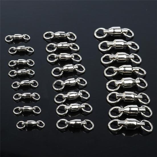 Спортивные аксессуары MUQZI, металлические поворотные кольца для рыбалки, удобный инструмент, полезный инструмент