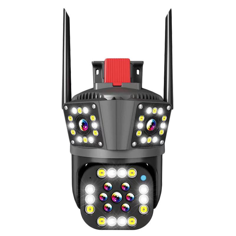 Камера дистанционного наблюдения на 360° с системой «Три глаза» — беспроводная, с подключением к мобильному телефону, для использования вне помещений.
